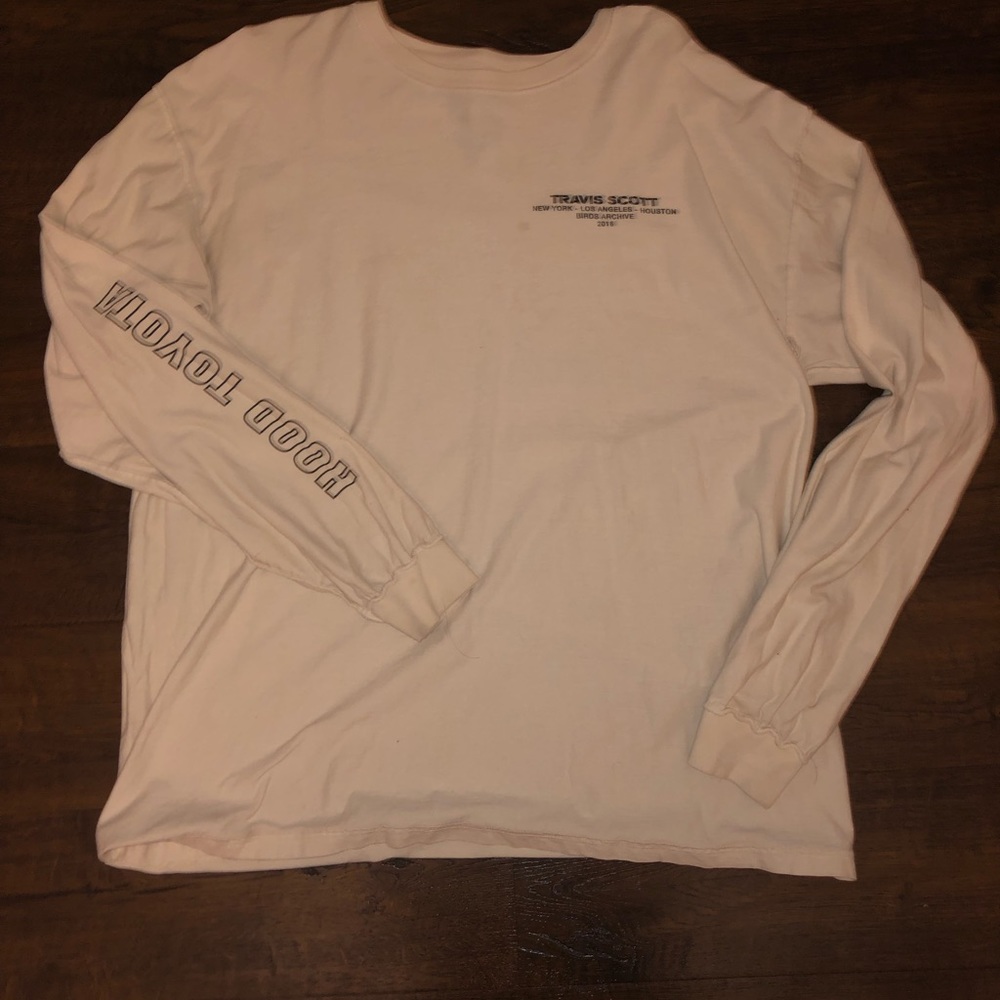 Travis Scott hood toyota long sleeve size XL